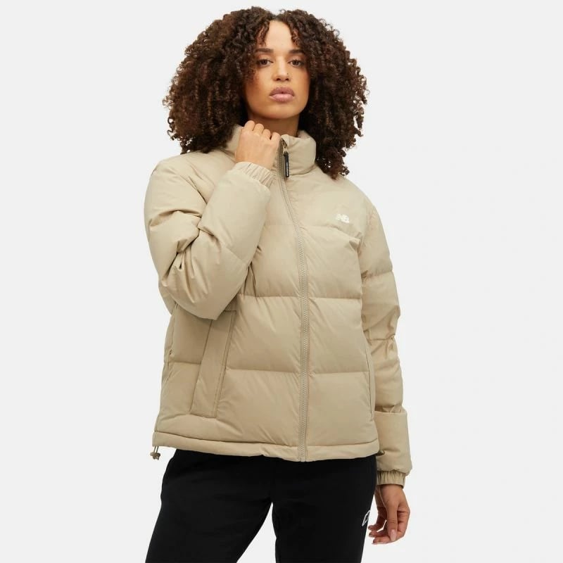 Jakne New Balance femra, bezhë