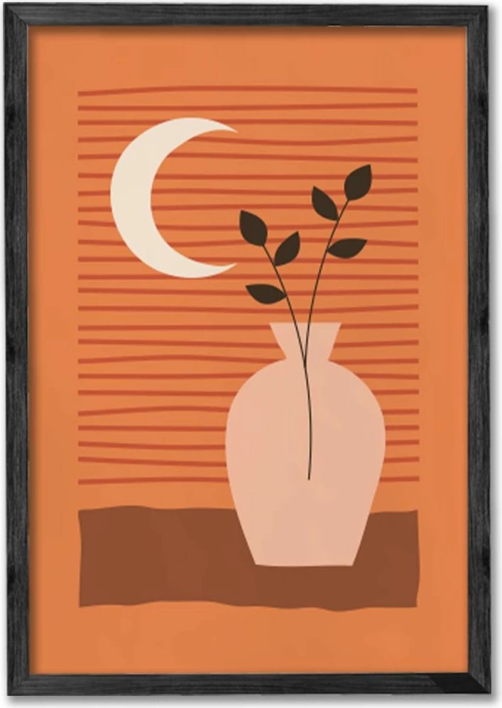 Piktura dekorative me kornizë (3 copë), Wallity, Ersy3Syhcrv25