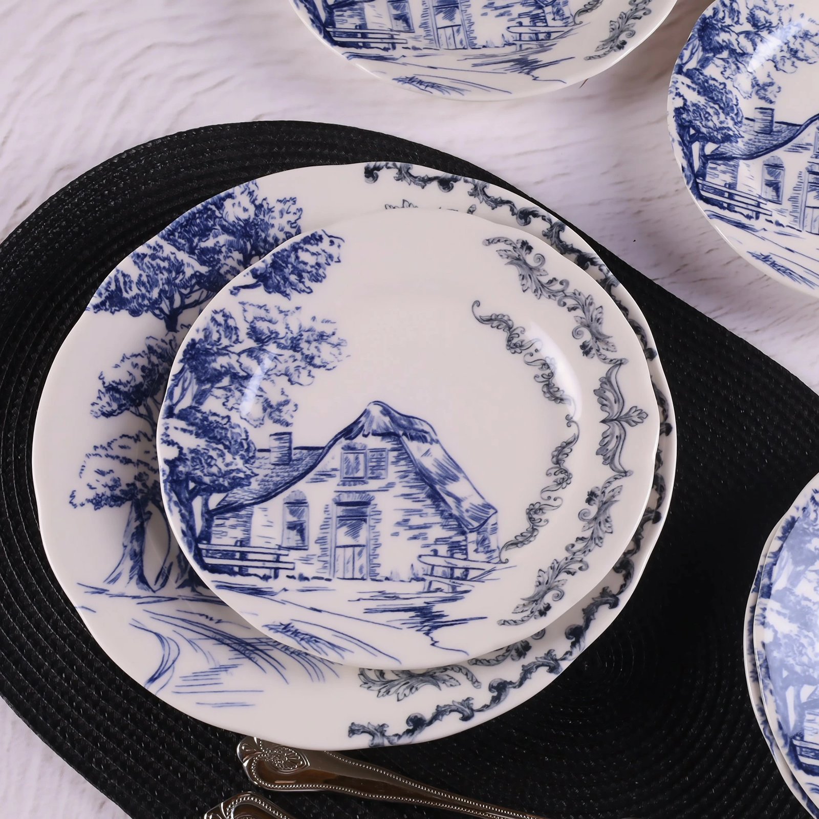 Set pjatash (7 copë), Hermia Concept, KAR7PPT1079