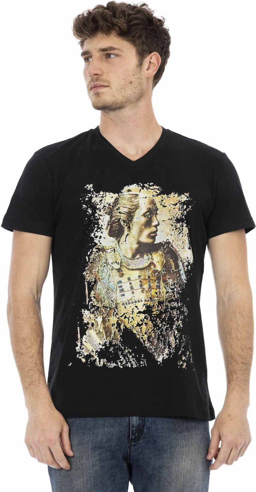 Maicë për meshkuj Trussardi Action, e zezë