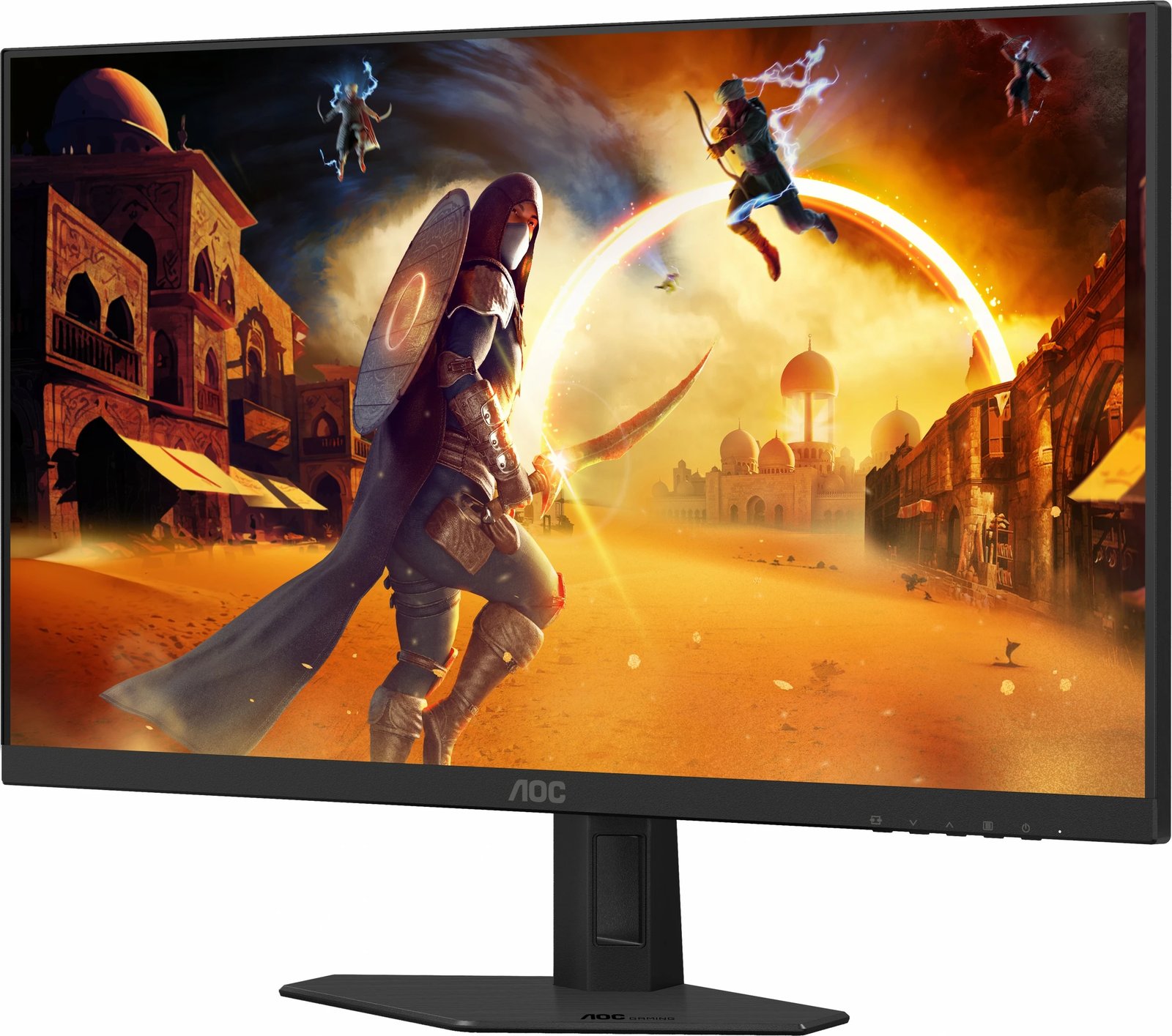 Monitor gaming AOC 27G4HRE 27 inç, Full HD, 200Hz, IPS, i zi/kuq Monitor gaming AOC 27G4HRE 27 inç, Full HD, 200Hz, IPS, i zi/kuq