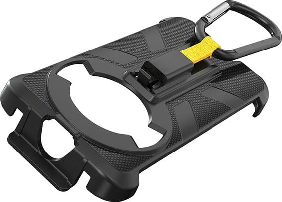 Mbështjellës Ulefone UF-C-A16 për Power Armor 16 PRO, me klips dhe karabiner, i zi