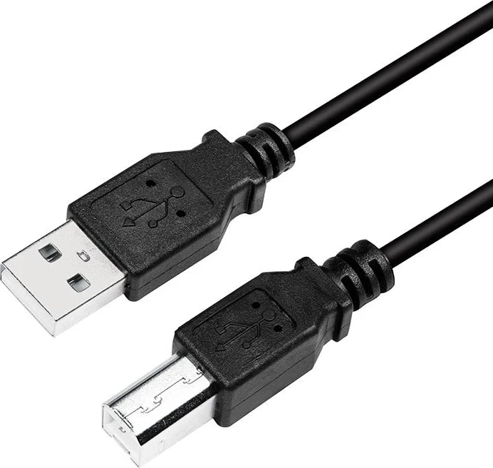 Kabllo zgjatëse USB LogiLink, e zezë