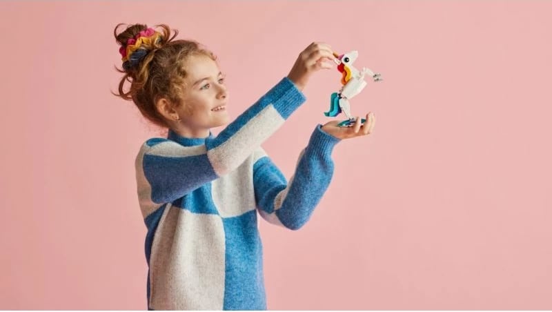 Lodra ndërtimi Lego për fëmijë, shumëngjyrëshe