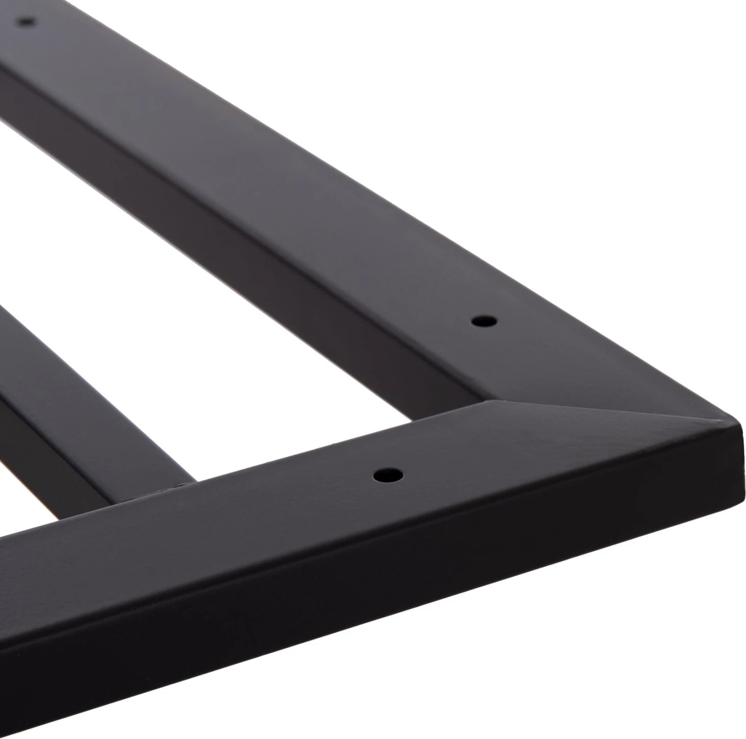 Baza dyshe për tavolinë, metal krom, me rregullues lartësie, 100x60x73cm