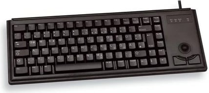 Tastierë Cherry G84-4400, QWERTZ, me trackball, USB, e zezë