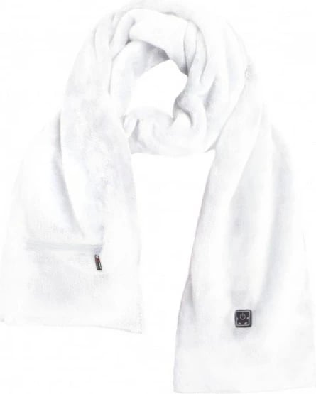 Shall i ngrohtë Glovii GA1W për sporte dimërore, Unisex, Poliestër, Bardhë