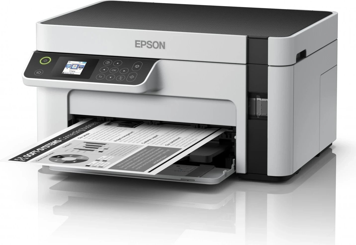 Printer Epson M2120, i bardhë Printer Epson M2120, i bardhë