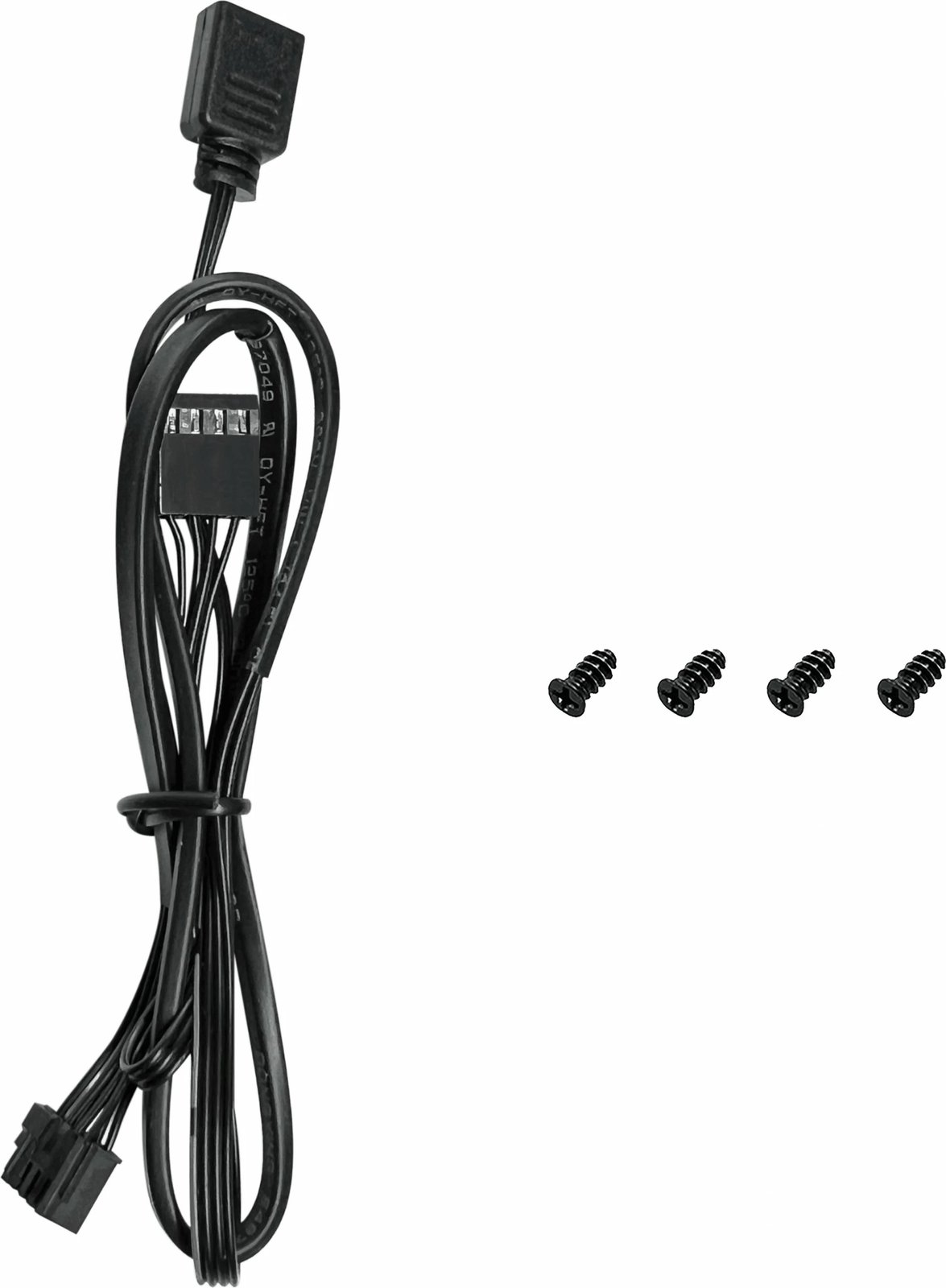 Ventilator kasë DeepCool FL12, 12 cm, LED RGB, i zi