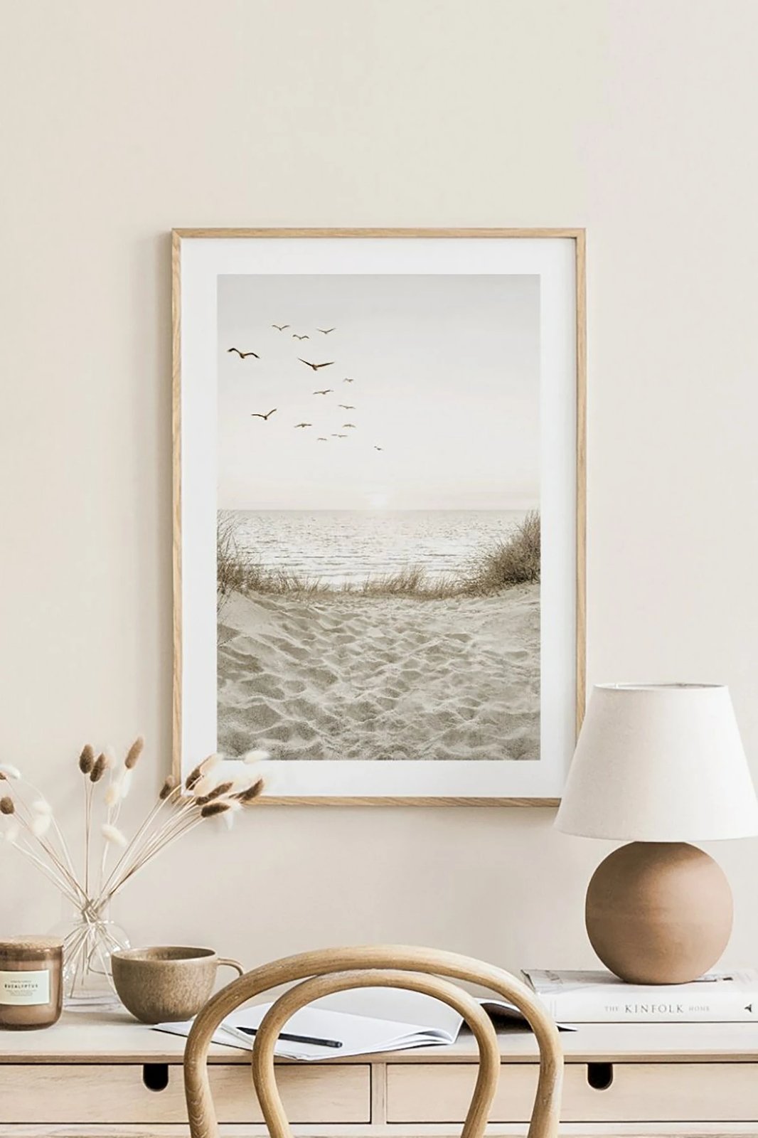 Pikturë dekorative me kornizë, Wallity, Tekhamcerceve61, shumëngjyrëshe