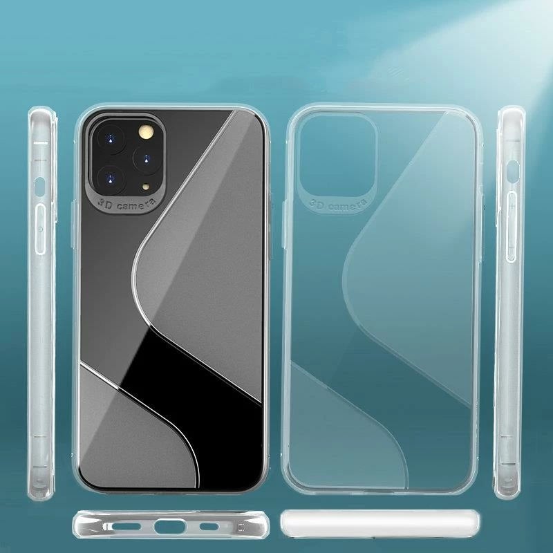 Mbështjellës Hurtel S-Case për Huawei P Smart 2020, TPU, Blu
