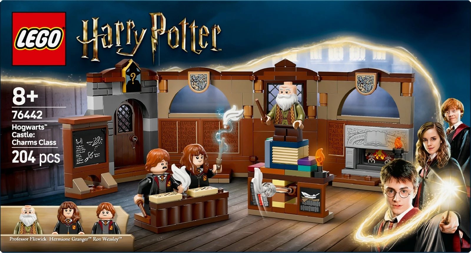 Set LEGO Harry Potter 76442 Hogwarts Castle: Spells and Charms Class, 204 pjesë