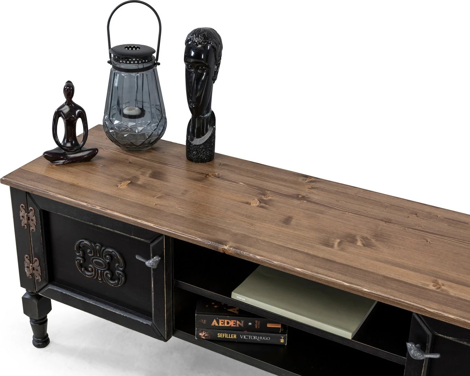 Komodë TV Hanah Home, Ada TV, e zezë