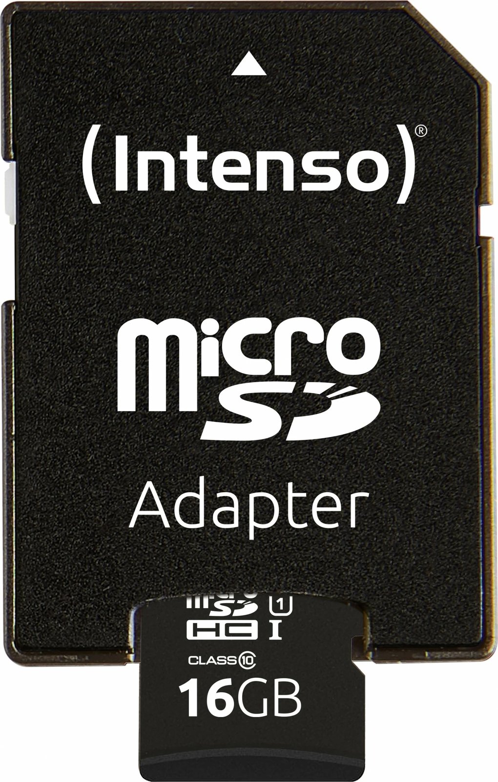 Kartelë memorie Intenso 16GB microSDHC, Class 10, UHS-I, 90 MB/s