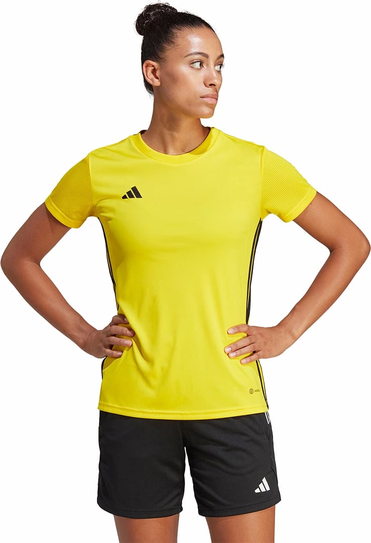 Maicë për femra adidas, e verdhë