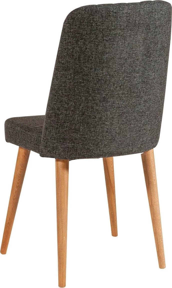 Set tavoline me karrige (4 copë), Hanah Home, Costa Atlantice-Antracit