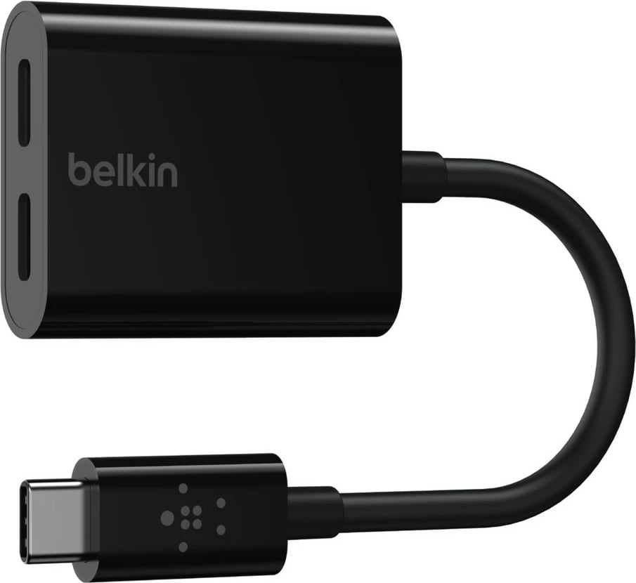 Adapter USB-C Belkin F7U081BTBLK, 60W, 2 porte, i zi