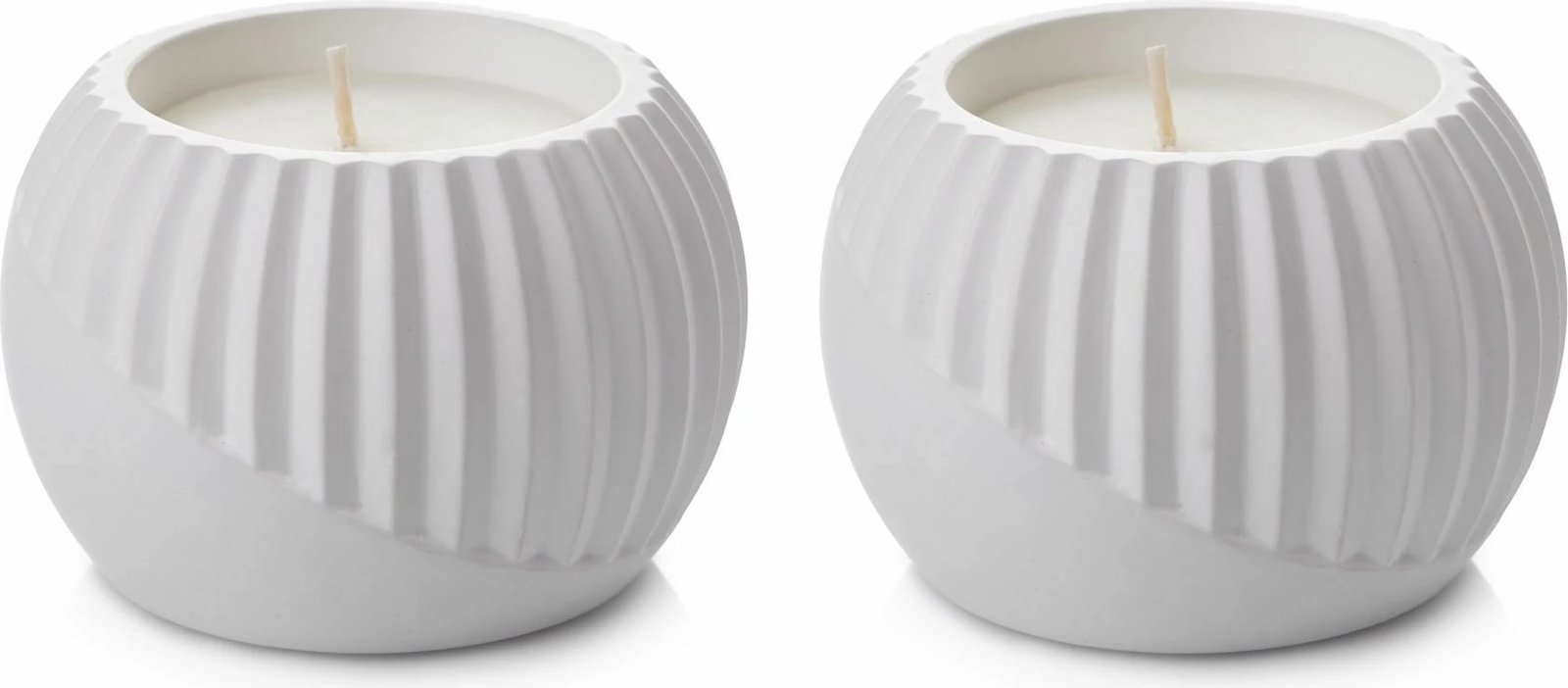 Set qirinjsh (2 copë), Evila Originals, Sedas Kozeda, të bardhë