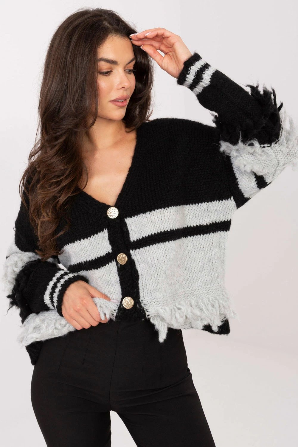 Xhemper për femra Italy Moda 218012, e zezë