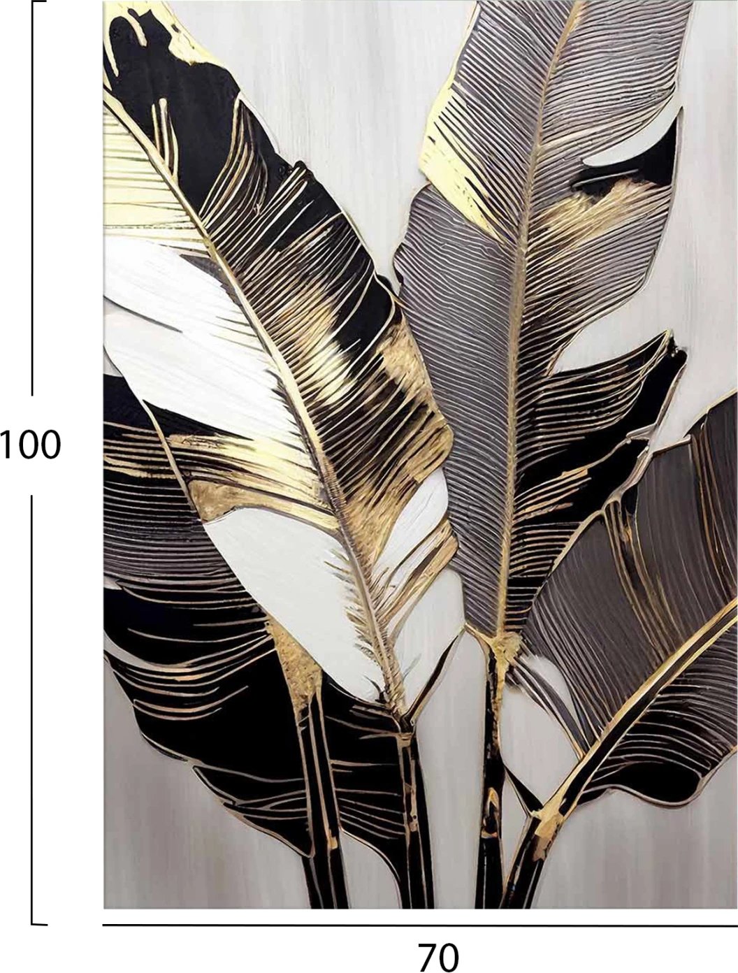 Pikturë muri GOBI FH4857, kanavacë e printuar, 70x2.8x100cm