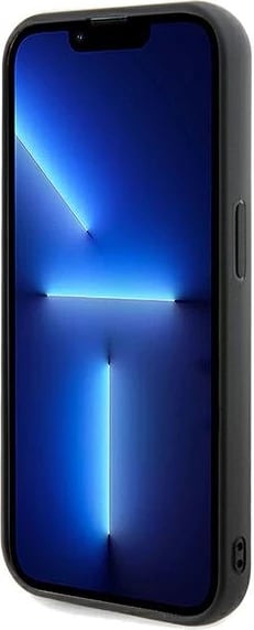 Mbështjellës Guess Disco Metal Script për iPhone 13 Pro / 13, i zi Mbështjellës Guess Disco Metal Script për iPhone 13 Pro / 13, i zi