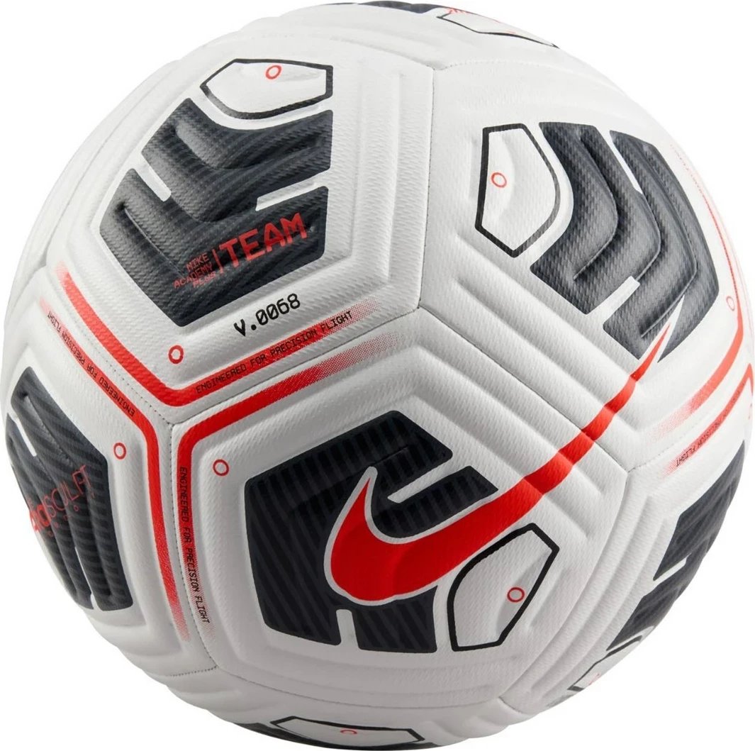 Top futbolli Nike Academy Plus, Bardhë/E zezë/Portokalli