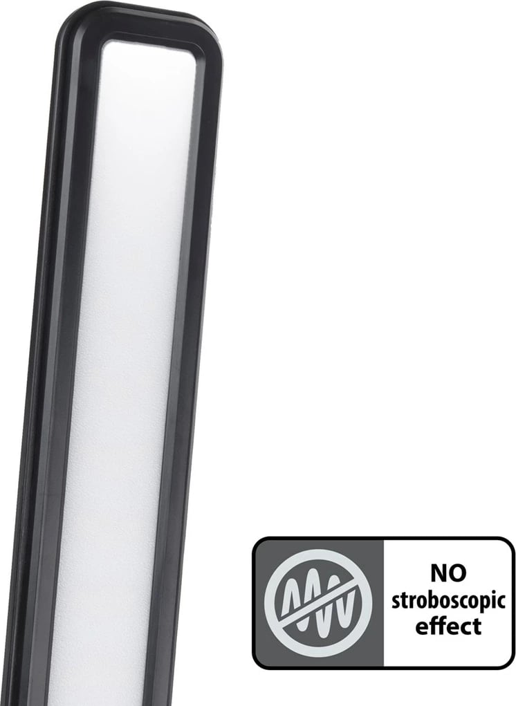 Lampë tavoline Maclean MCE614 B, LED, e errësueshme, e palosshme, 9W, e zezë