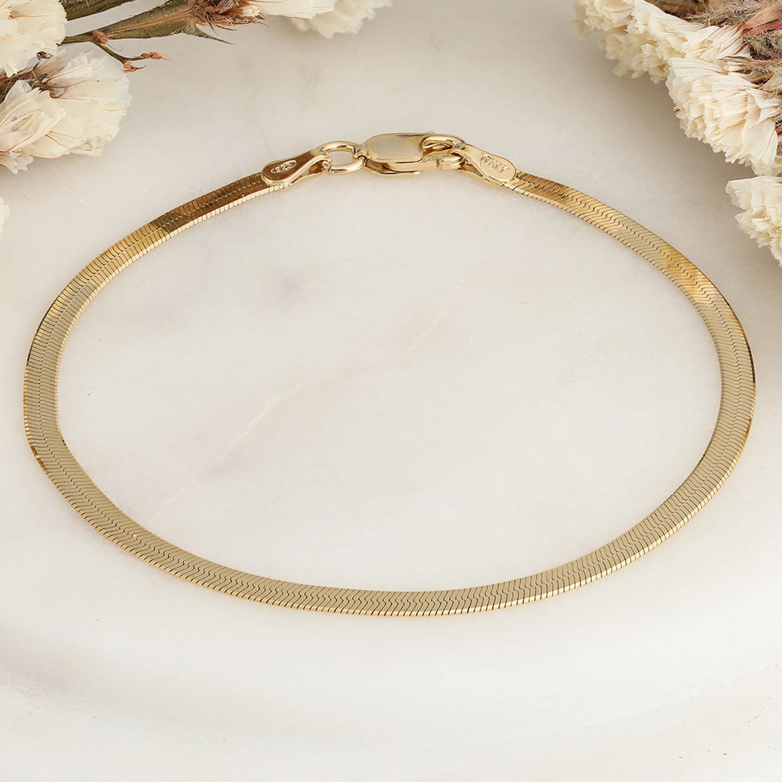 Byzylyk argjendi, ngjyrë ari, Jumeon, 7908bileklik