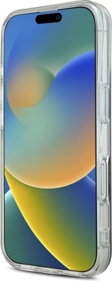 Mbështjellës Guess IML 4G MagSafe për iPhone 16 Plus, Zi Mbështjellës Guess IML 4G MagSafe për iPhone 16 Plus, Zi