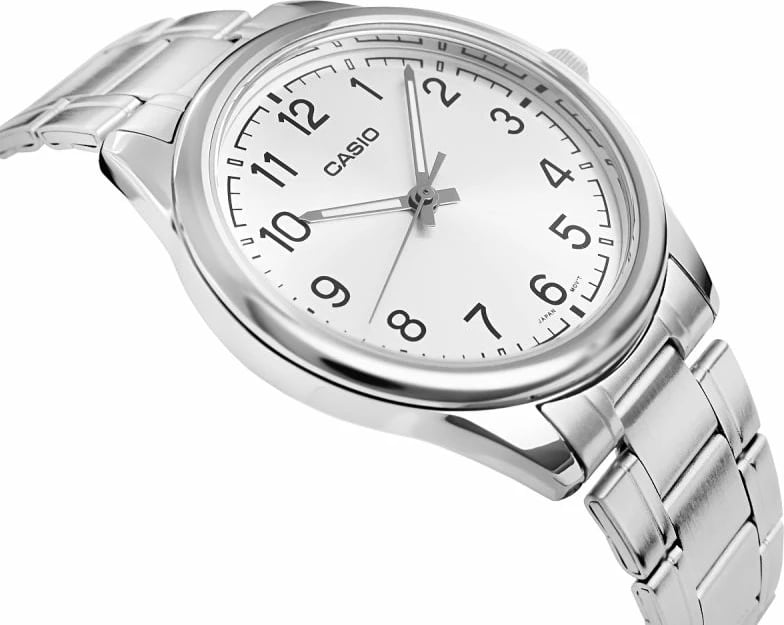 Orë dore për meshkuj Casio, argjendtë