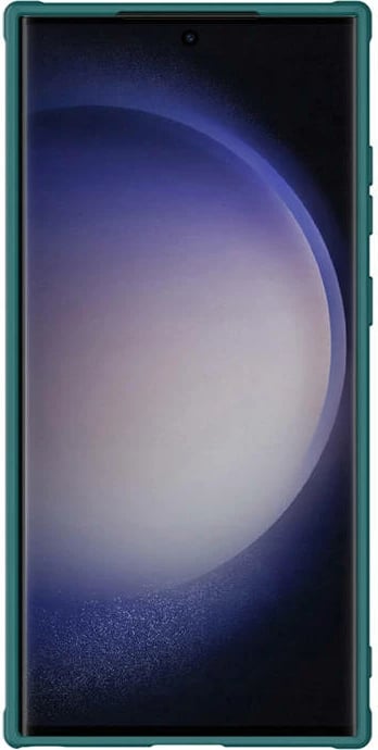 Mbështjellës Nillkin CamShield Leather për Samsung Galaxy S23 Ultra, Gjelbër