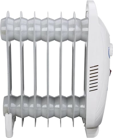 Ngrohës me vaj, Adler, MS 7804, 800W, 7 rebra, kontroll temperature, mbrojtje nga mbinxehja, gri