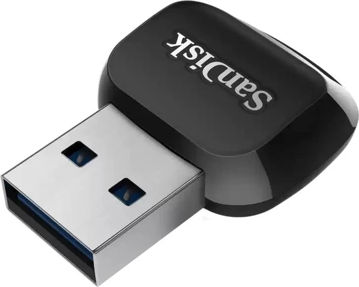 Lexues kartelash Sandisk QuickFlow microSD USB, i zi