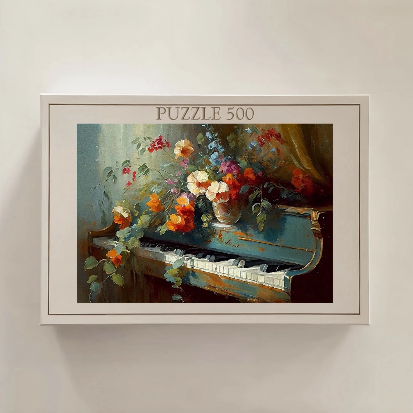 Puzzle 500 copë, Evila Originals, shumëngjyrësh, PZL_0107_500