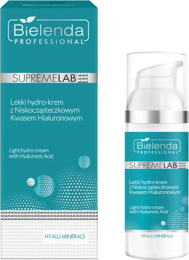 Krem fytyre për femra Bielenda Professional SupremeLab Hyalu Minerals Light Hydro-Cream, 50ml