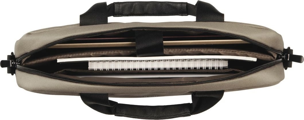 Çantë laptopi, Hama Terra 217234, 13.3", rPET, rrip shpatullash, bezhë
