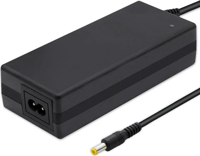 Karikues Qoltec 50761 për bateri e-bike, 42V, 2A, Zi