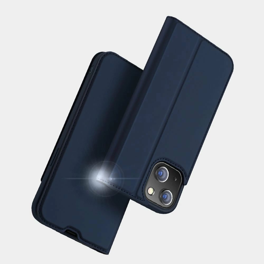 Mbështjellës Dux Ducis Skin Pro Bookcase për iPhone 13 mini, ari