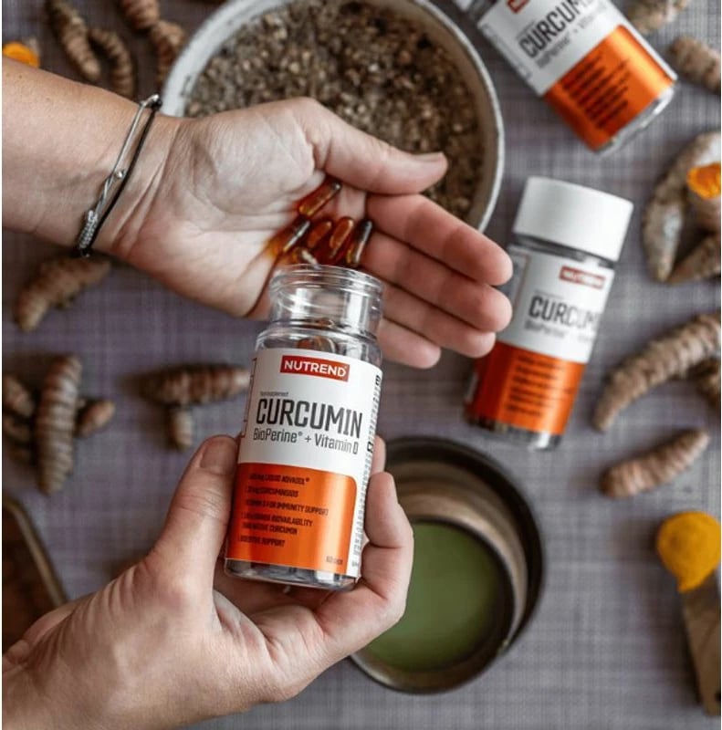 Curcumin + Bioperine + Vitamin D 60caps