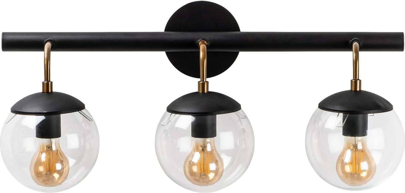 Llambë muri industriale Opviq, Gondol - 3032, e zezë