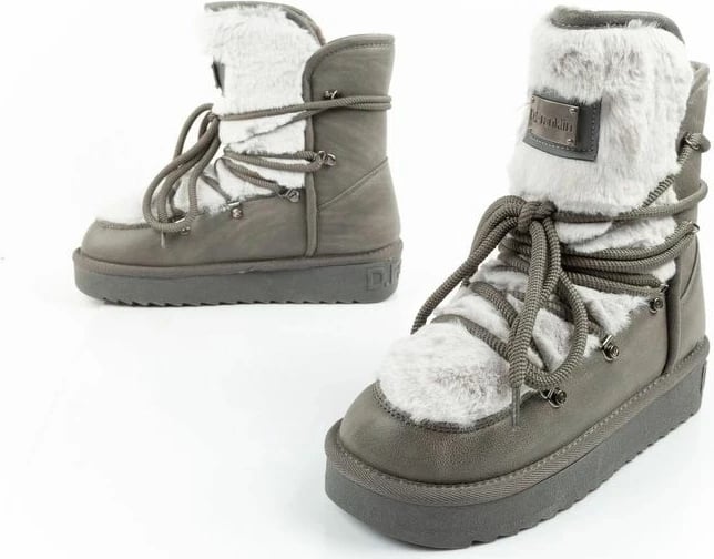 Çizme dimri për femra D.Franklin, gri