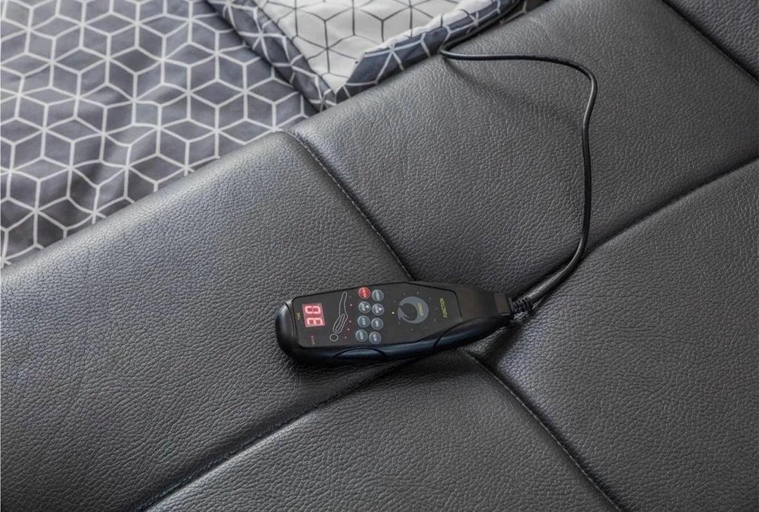 Krevat dopio, ngjyrë e zezë, Skye Decor Dorwell Smart