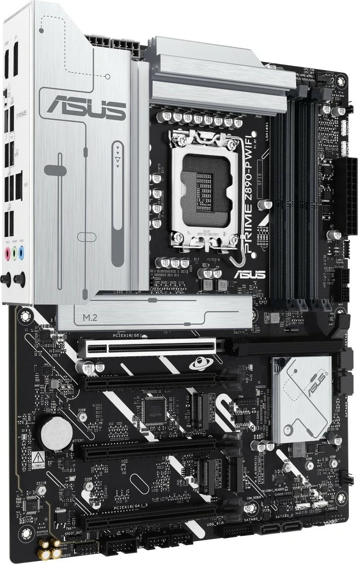 Pllakë amë Asus PRIME Z890-P WIFI, ATX, LGA1851, DDR5, WiFi, e zezë
