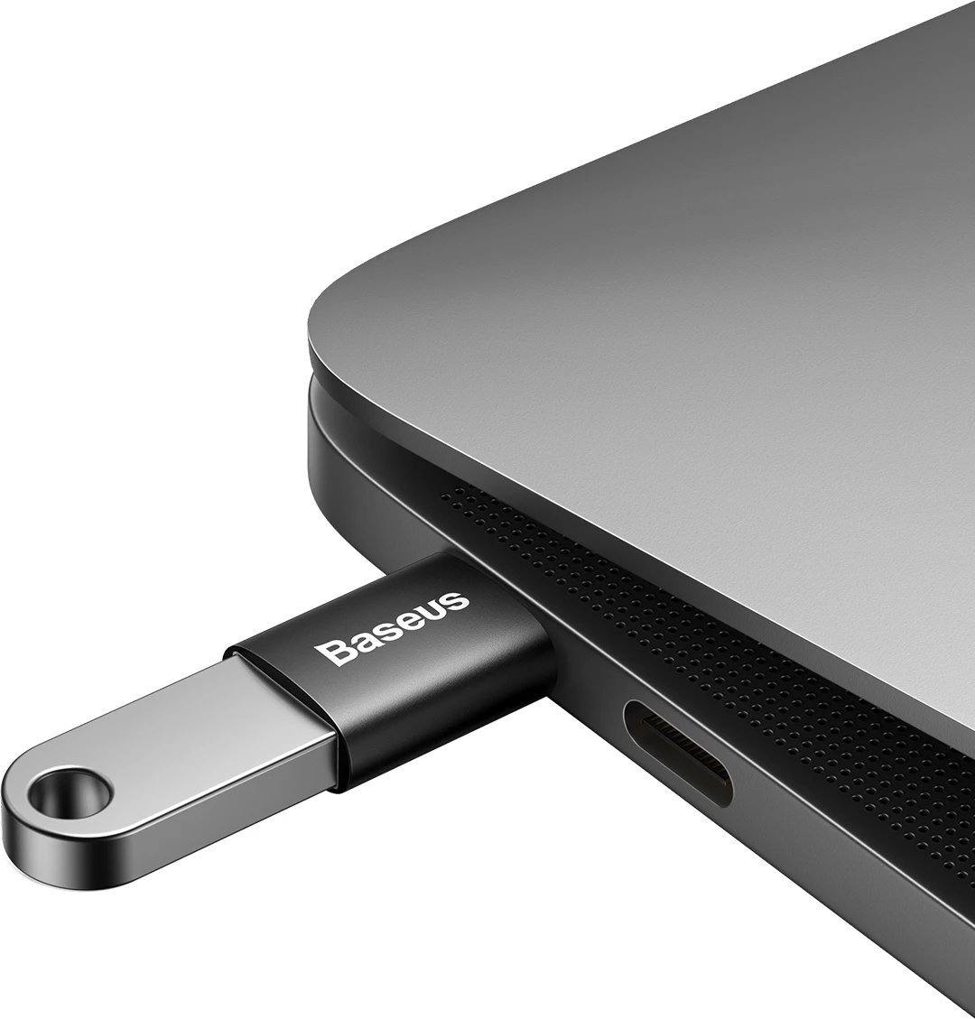 Adapter USB-C në USB-A Baseus Ingenuity Series, 10Gb/s, i zi Adapter USB-C në USB-A Baseus Ingenuity Series, 10Gb/s, i zi