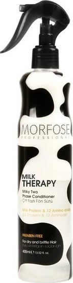 Kondicioner dy-fazor pa shpëlarje për femra Morfose Milky Two Phase Conditioner 400ml