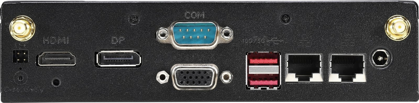 Mini PC Shuttle XPC slim Barebone DS20U3V2, i3-10110U, 2x LAN, fanless, 1.3L