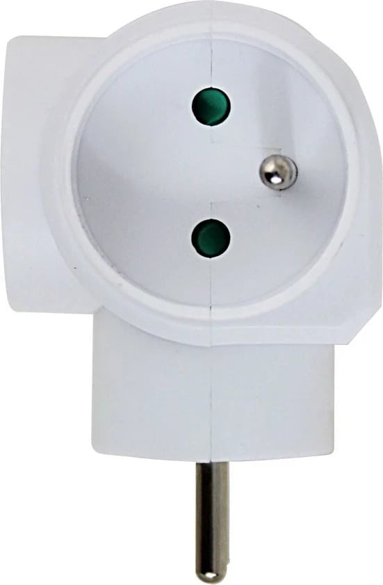 Shpërndarës elektrik Esperanza ELK302W, 3 dalje, i bardhë