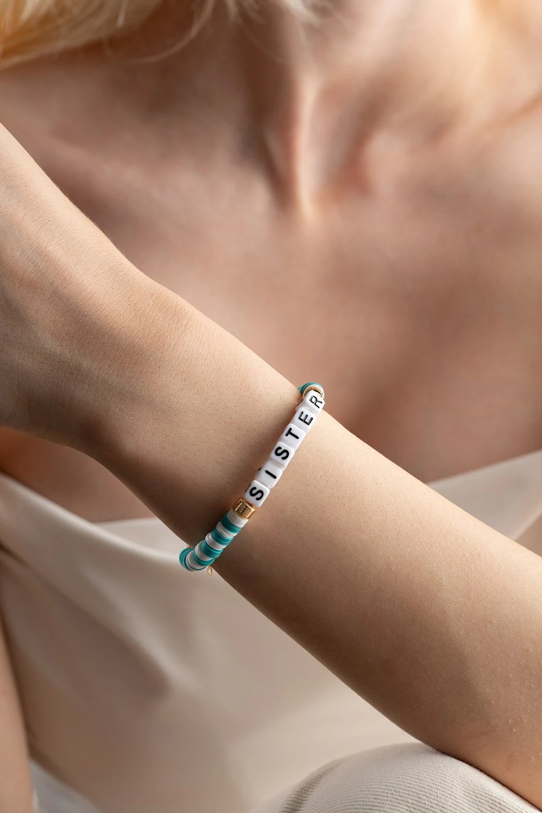 Byzylyk motrash, ngjyrë e gjelbër dhe e bardhë, Jumeon, B236610