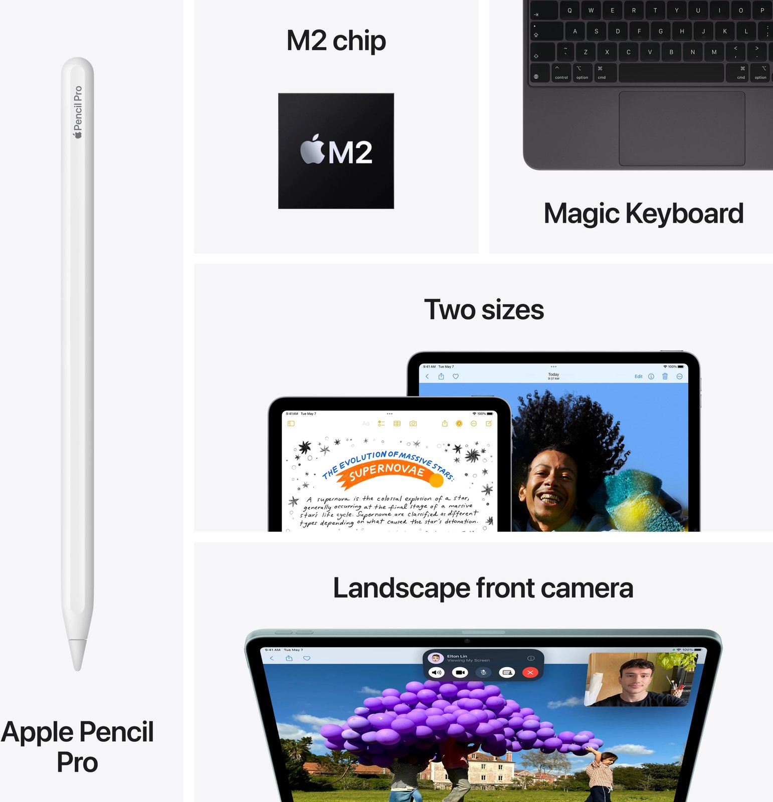 Apple 11-inch iPad Air (M2) Wi-Fi 128GB - Space Grey