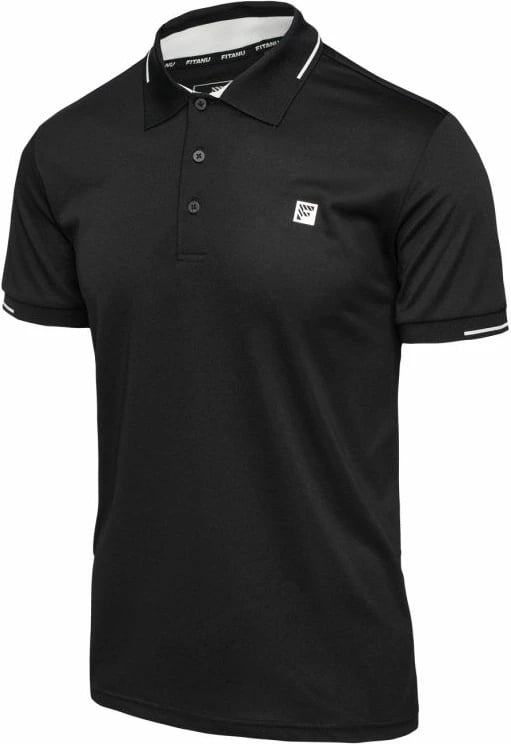 Maicë polo për meshkuj Fitanu, e zezë